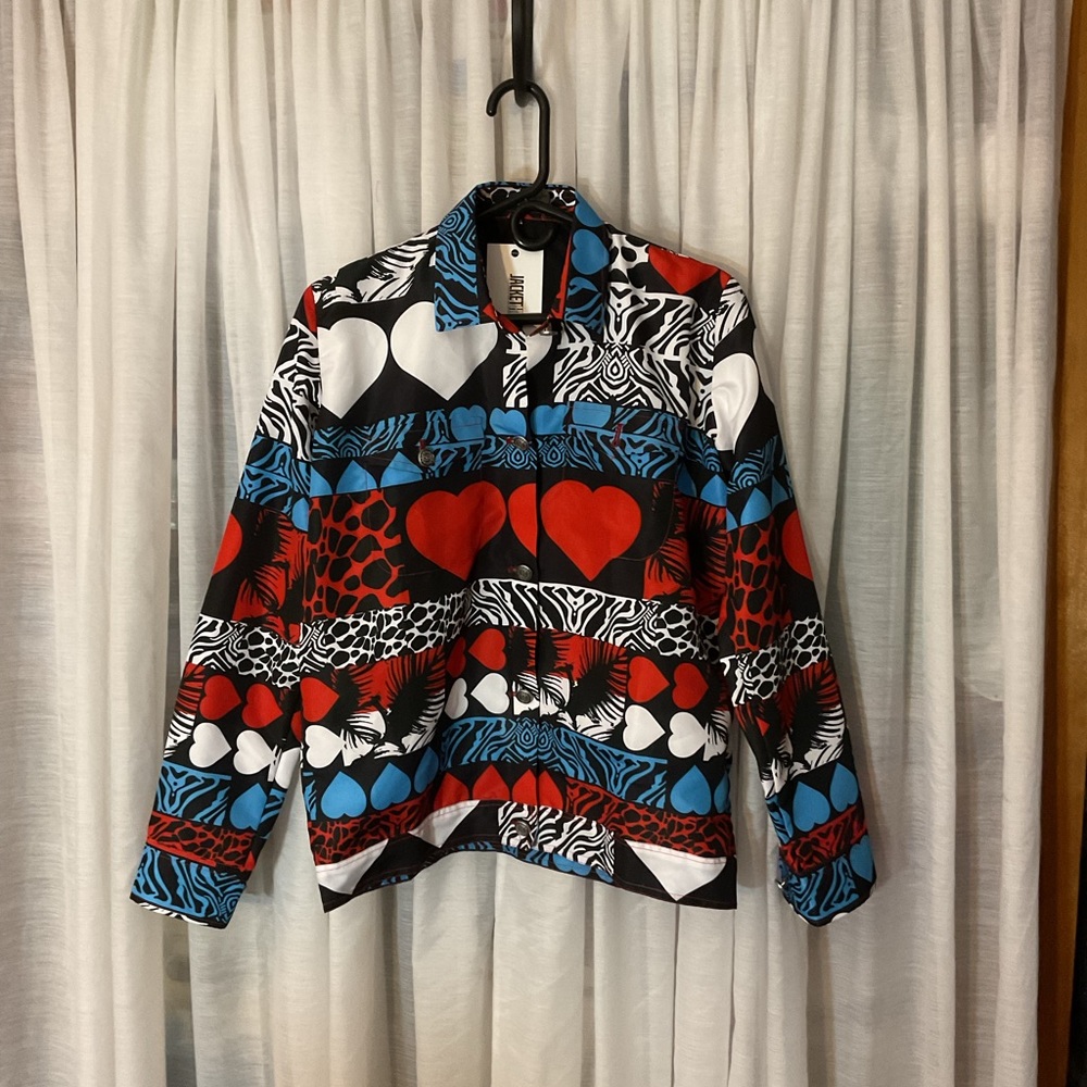 JACKET HUB Animal Print Jacket